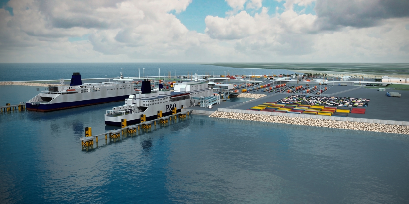 675 millions d’euros pour agrandir le port de Calais