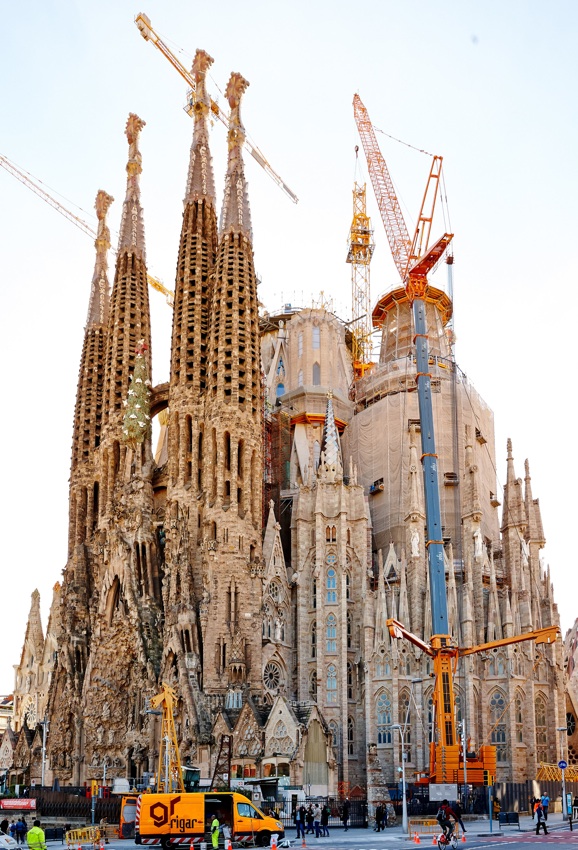 Une 500 tonnes pour la « Sagrada Familia »