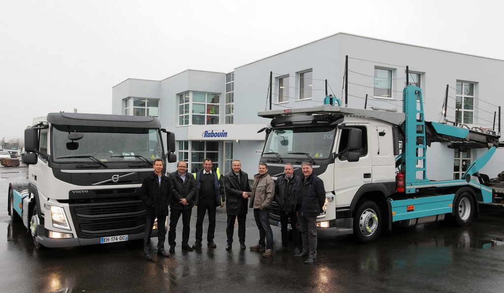 Eric Rabouin Deux Volvo sur-mesure pour les Transports Rabouin