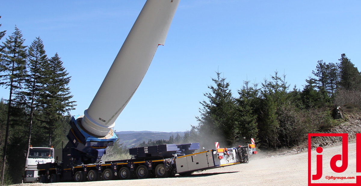 Premier chantier éolien pour la nouvelle SPMT d’Altead