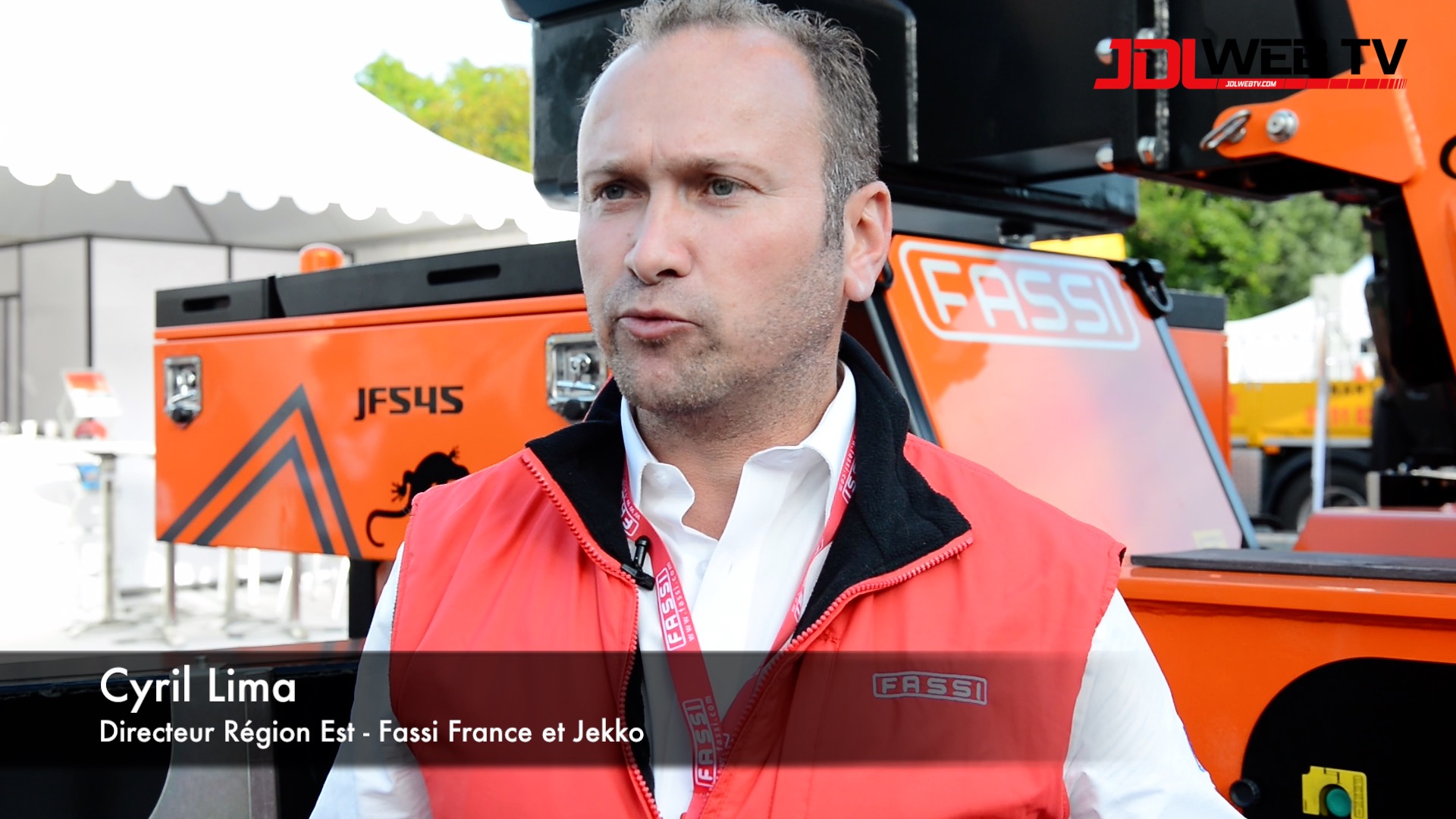 Interview JDL de Mr Cyril Lima, Directeur région Est – Fassi France et Jekko