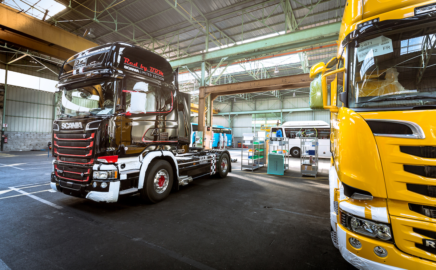 Scania investit en France 