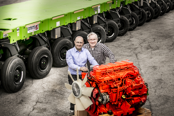Scania va équiper en moteurs les véhicules Cometto
