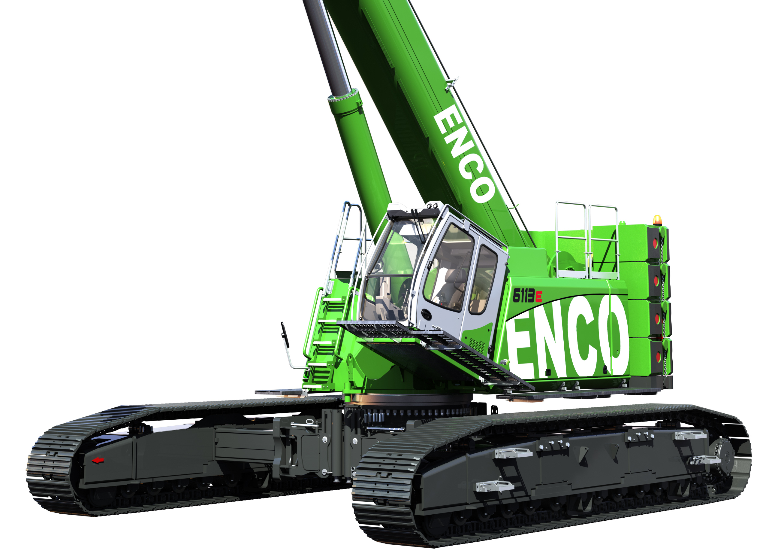 Enco étend sa gamme avec de nouvelles grues Sennebogen