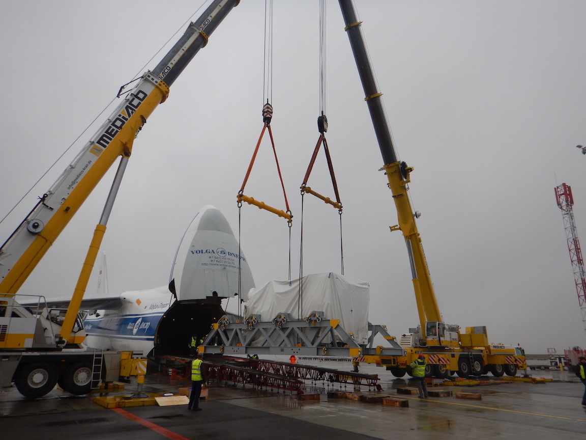 Rhenus Logistics expédie une turbine de 90 tonnes en Israël
