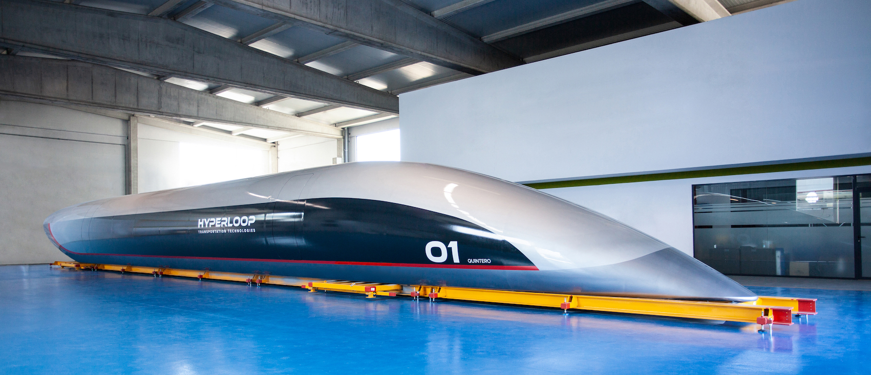 La future capsule de l’Hyperloop va bientôt rejoindre Toulouse