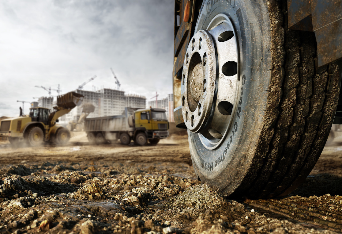 Conti CrossTrac : les pneus Continental pour les métiers de la construction