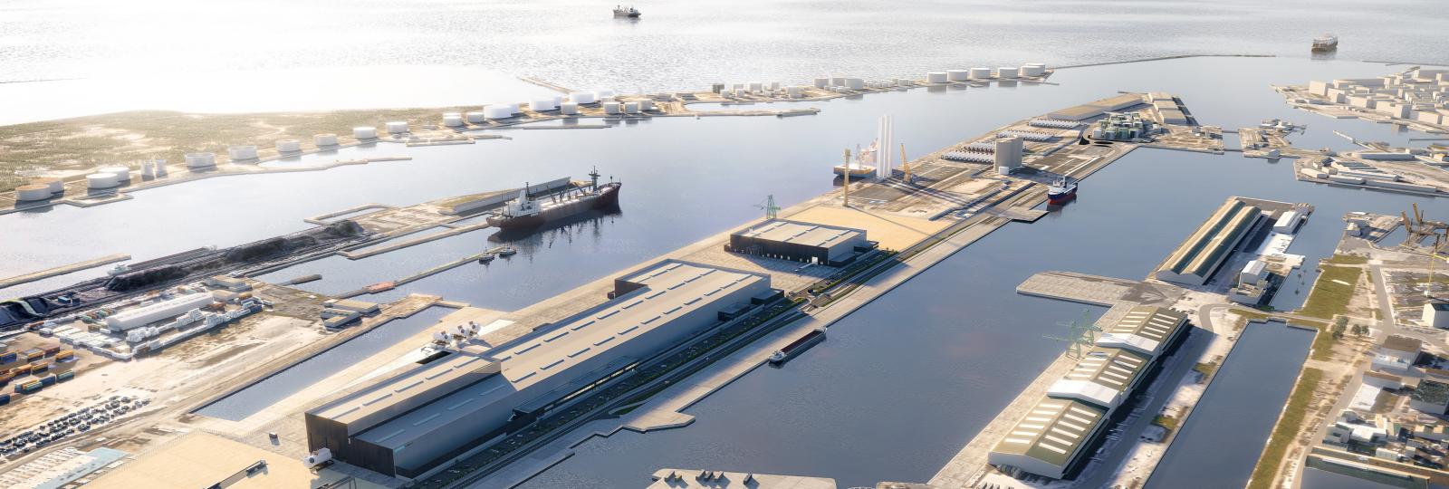 Le port du Havre se prépare pour l’usine d’éoliennes Siemens-Gamesa