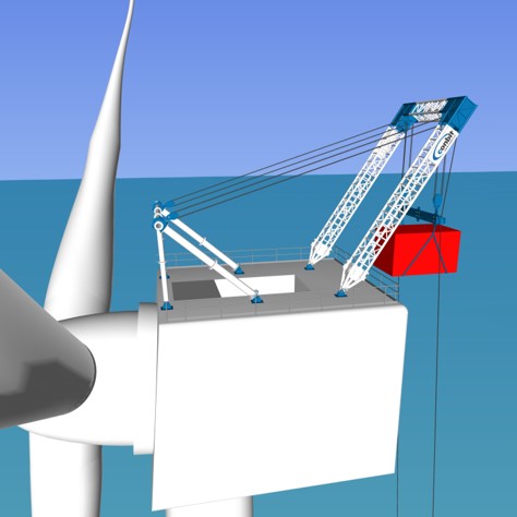 Mammoet développe un nouvel outil pour l’éolien offshore