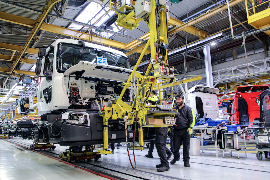 Renault trucks démarre la fabrication en série de ses camions électriques