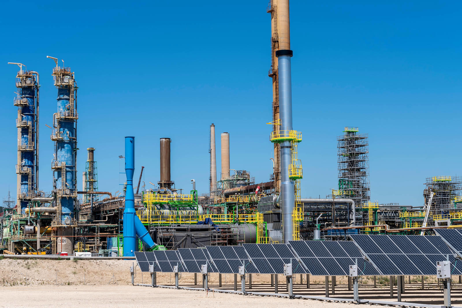 Total et Engie développent le plus grand site de production d’hydrogène vert de France