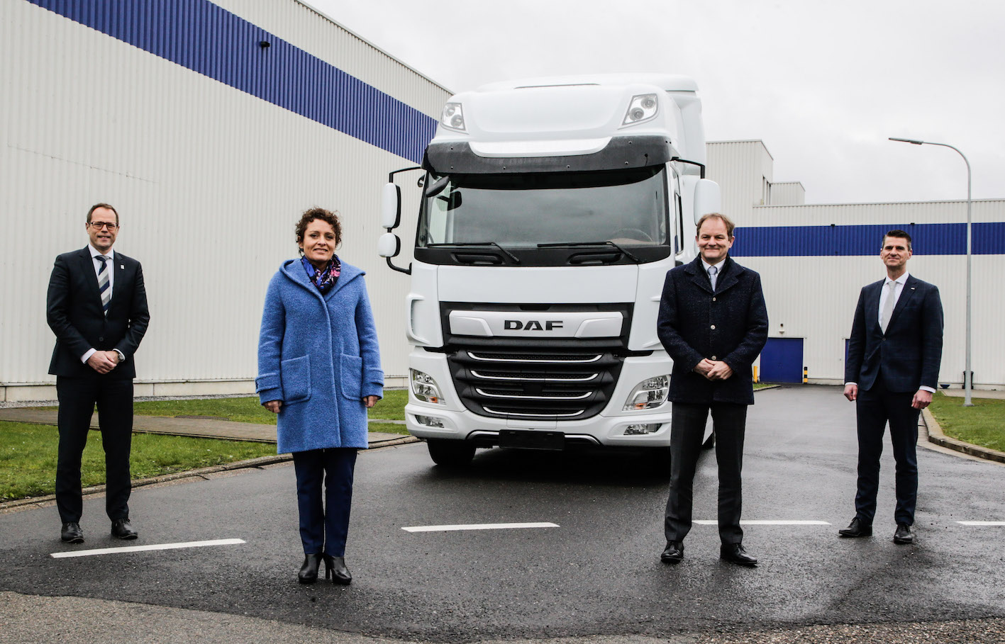 Premier camion Daf CF Electric en Belgique