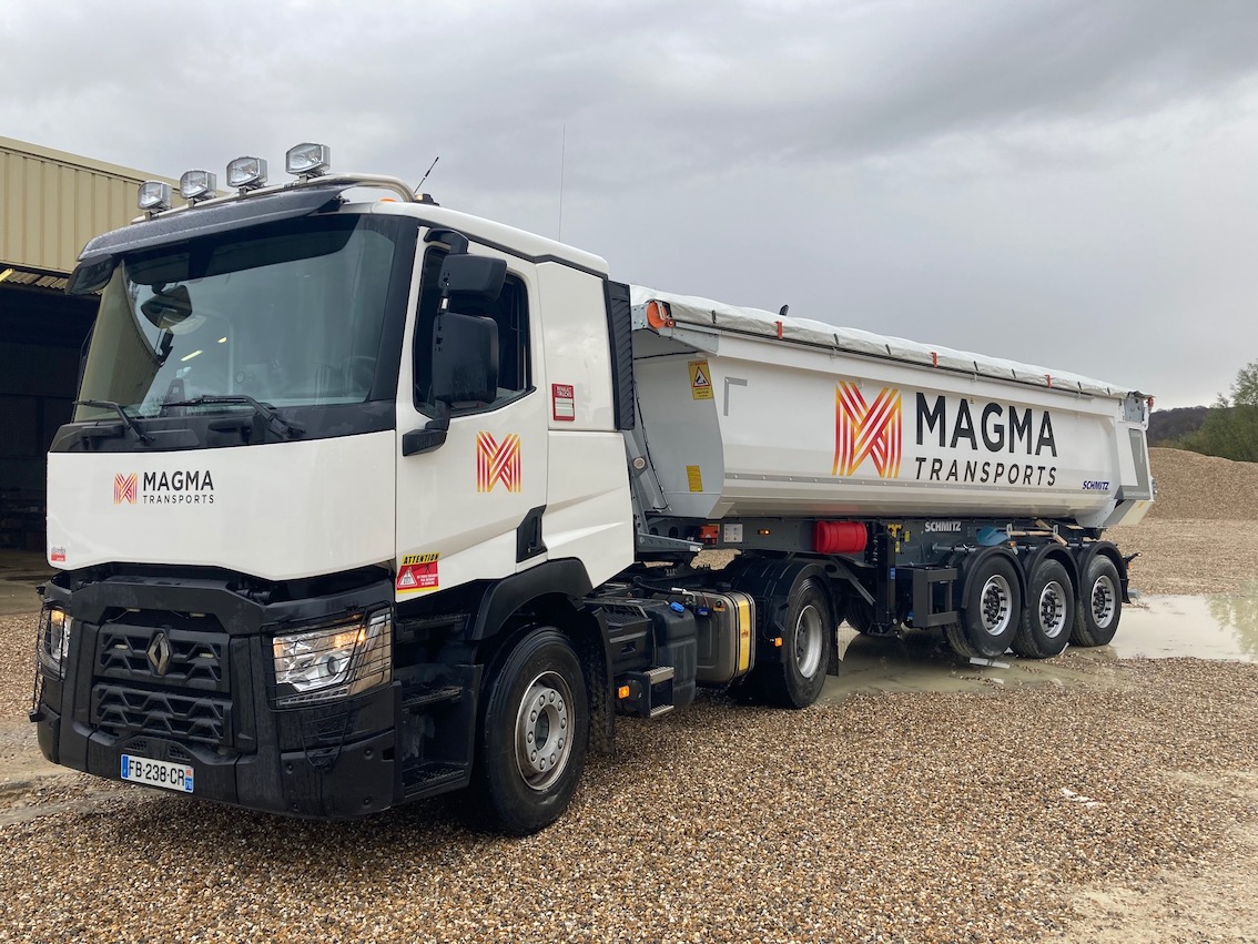 Magma Transports investit sur le carburant végétal pour le transport de matériaux