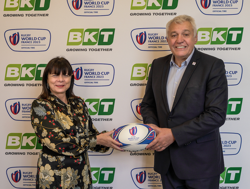 BKT, partenaire de la Coupe du monde de Rugby France 2023