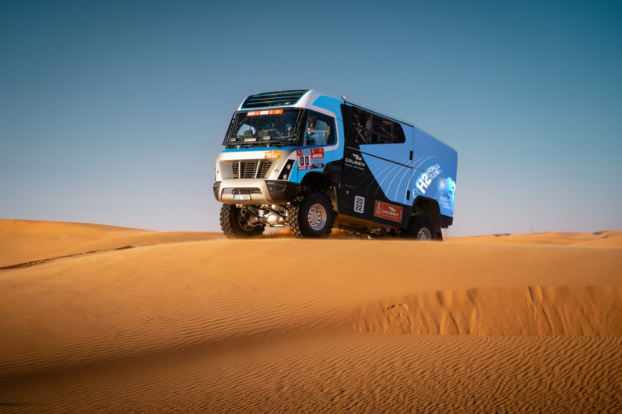 Le H2 Racing Truck de Gaussin part en tournée