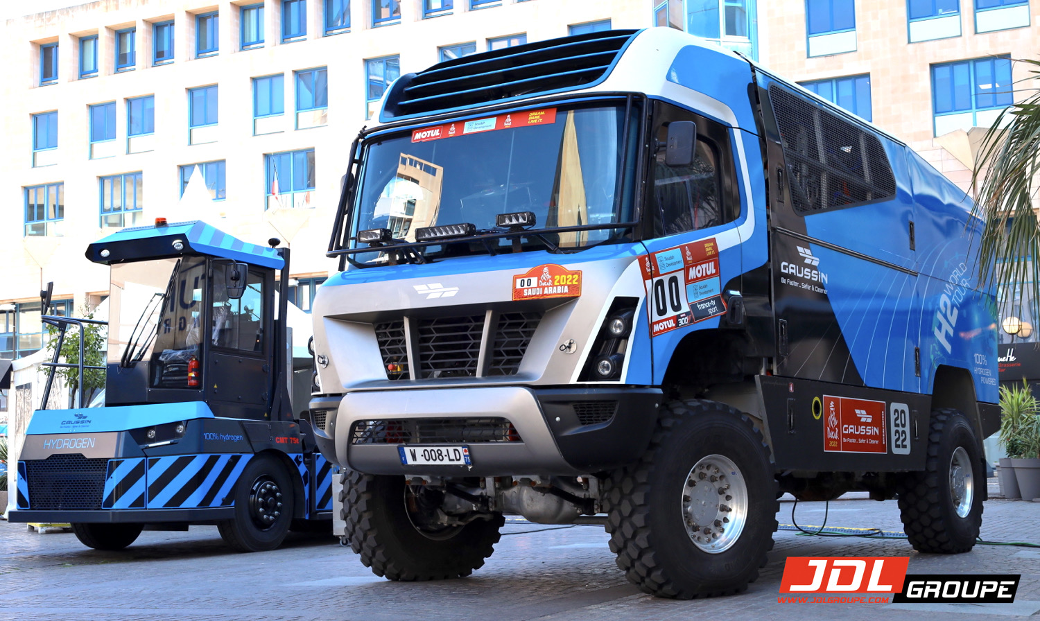 Après le Dakar, le tour du monde du H2 Racing Truck de Gaussin