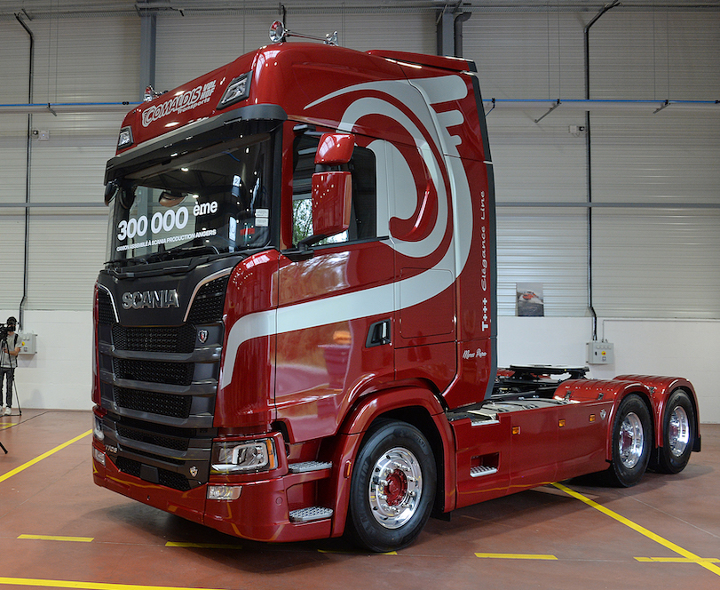 Scania livre le 300 000e camion produit à Angers