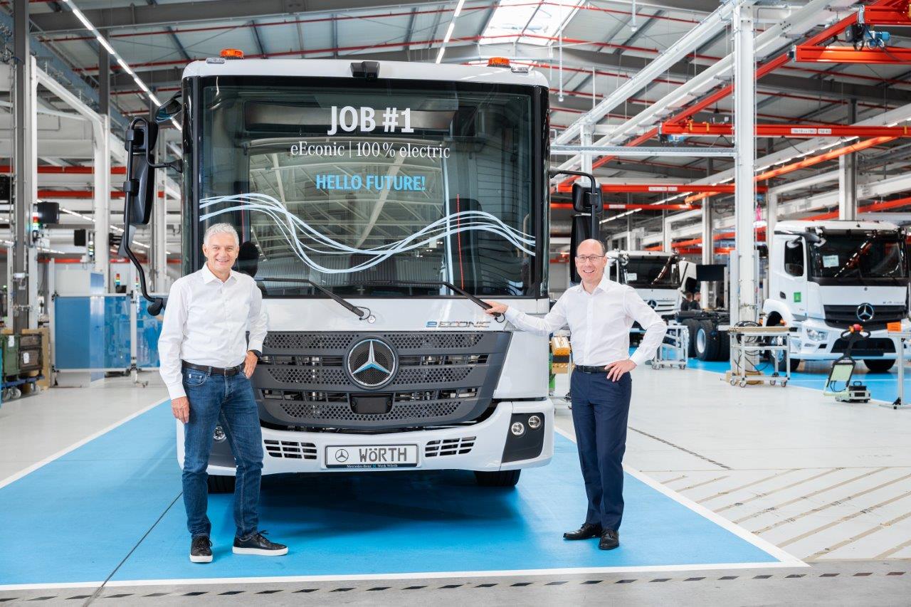 Mercedes lance la production en série de son eEconic