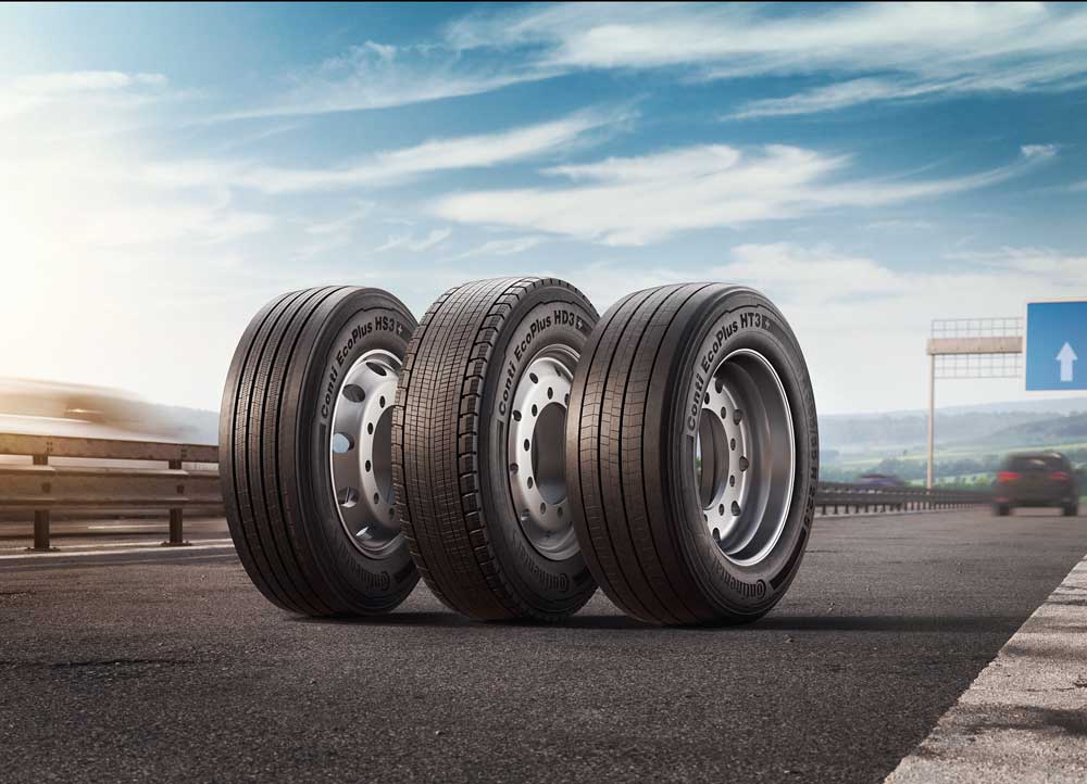 Continental optimise ses pneus EcoPlus HT3+ pour essieux remorques