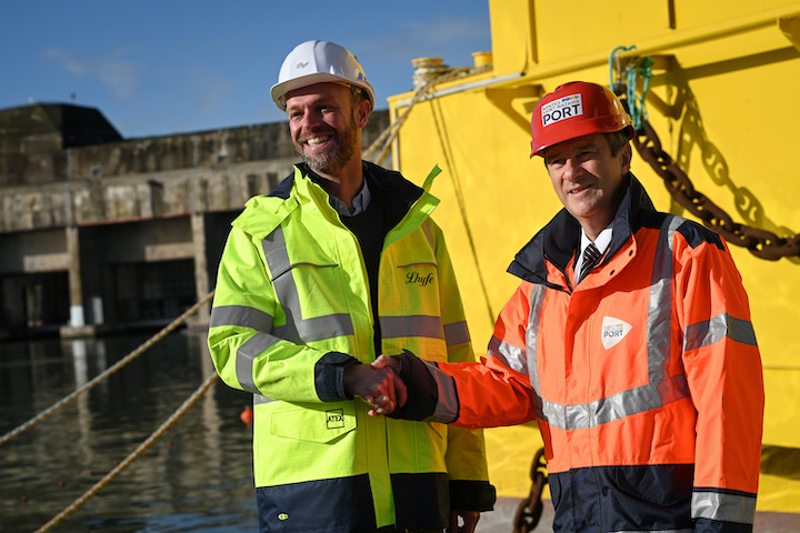 Nantes Saint-Nazaire Port collabore avec Lhyfe pour l’hydrogène renouvelable