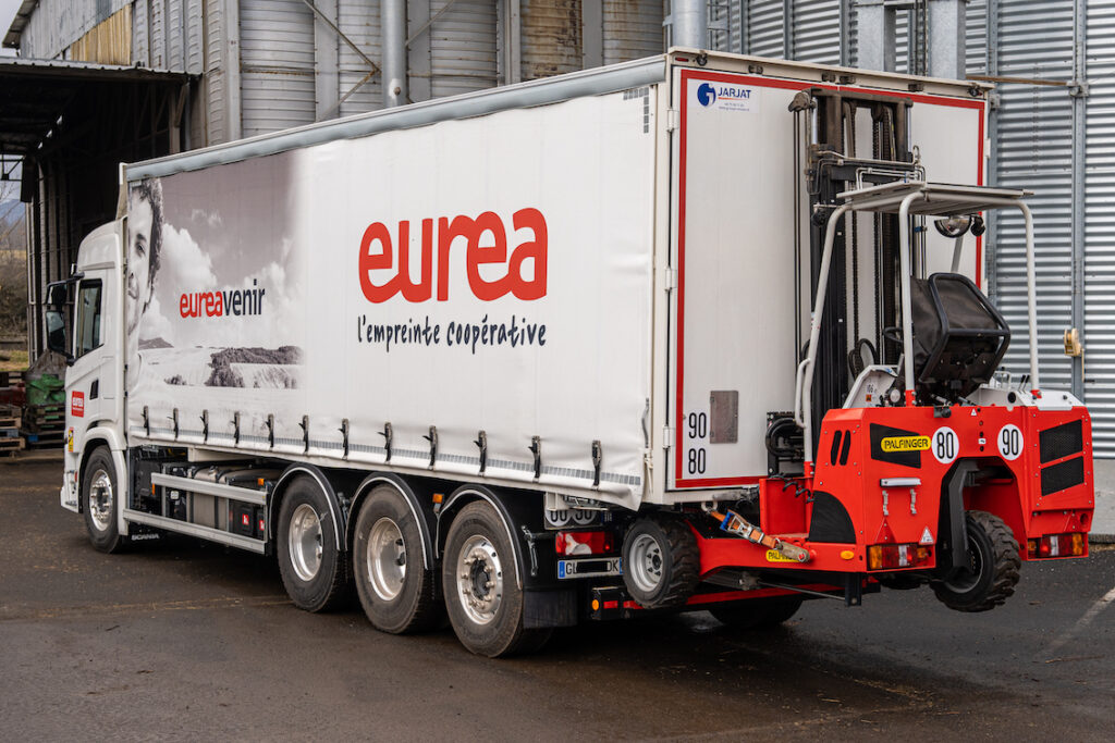 Eurea Distribution investit dans un chariot embarqué Palfinger