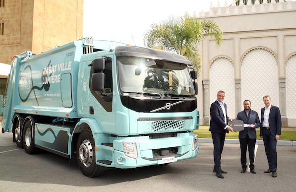 Un premier camion électrique exploité au Maroc