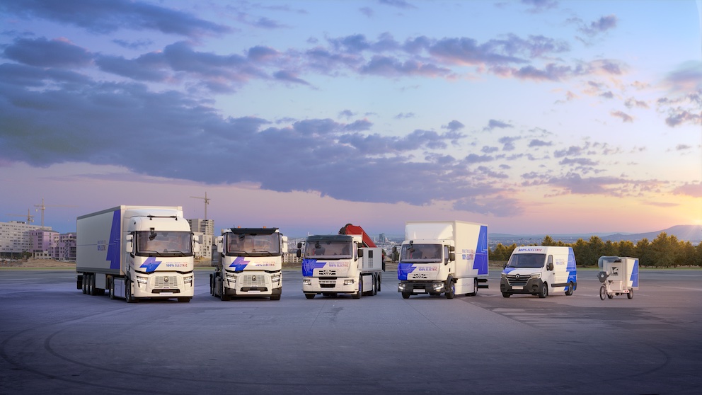Renault trucks camions électriques