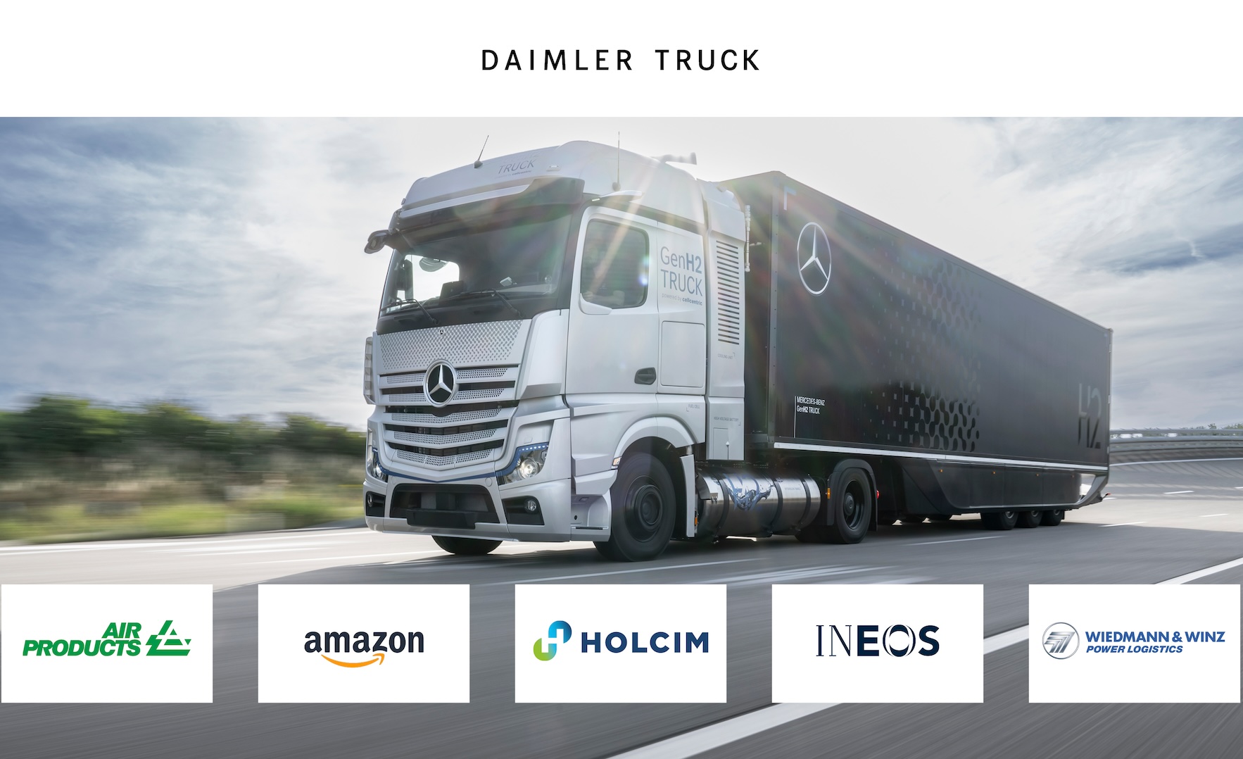 Daimler GenH2 truck
