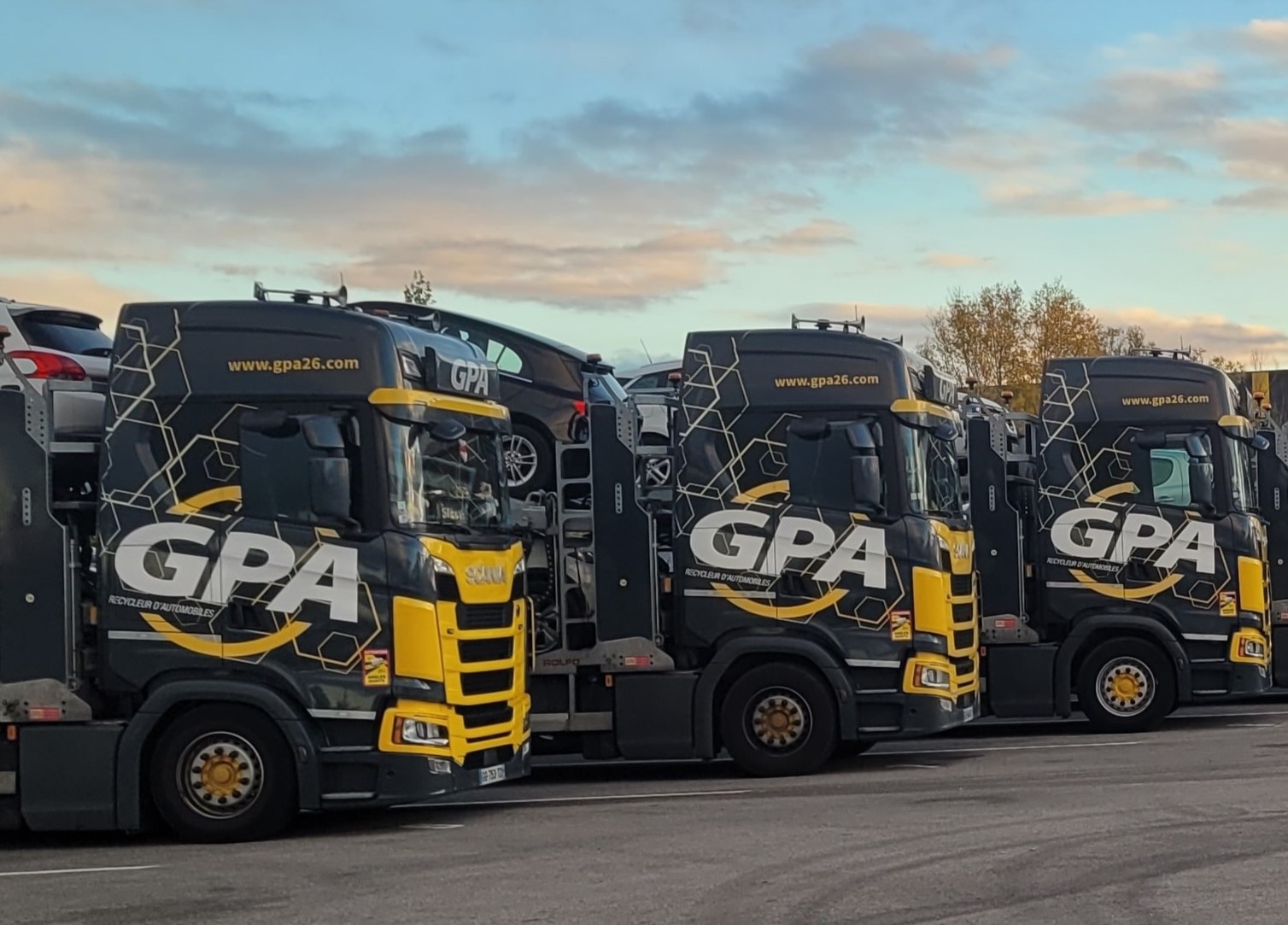 Three GPA trucks switch to HVO