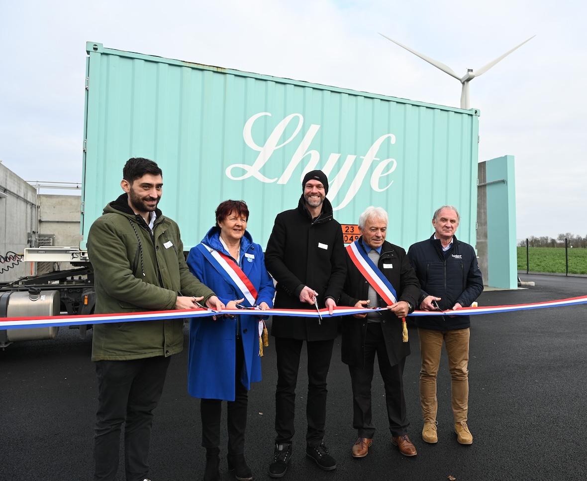 A new hydrogen production site in Brittany