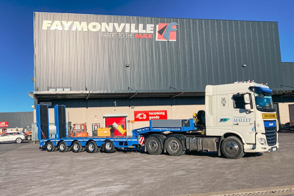 Transports Mallet invests in a new 5-axle low-loader