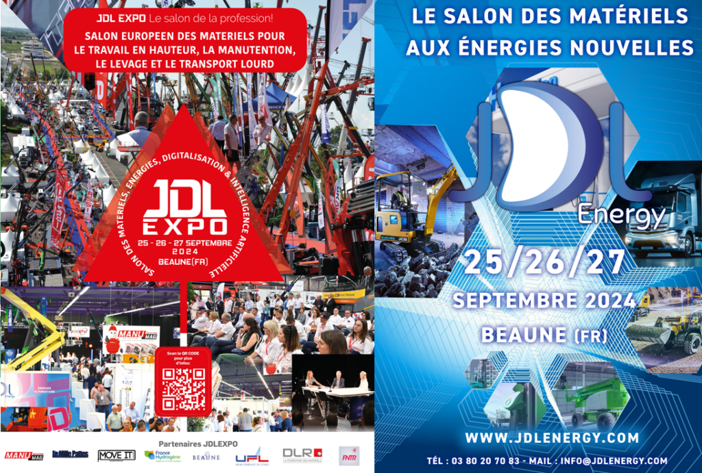 JDL EXPO - JDL ENERGY, 2 SHOWS, 1 DATE RENDEZ-VOUS SEPTEMBER 25/26 AND 27 IN BEAUNE