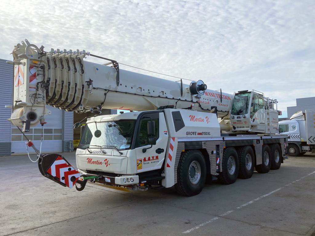 AAYM invests in a new Grove GKM5150XL crane