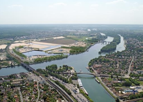 PSMO : un futur hub multimodal sur la Seine pour la construction