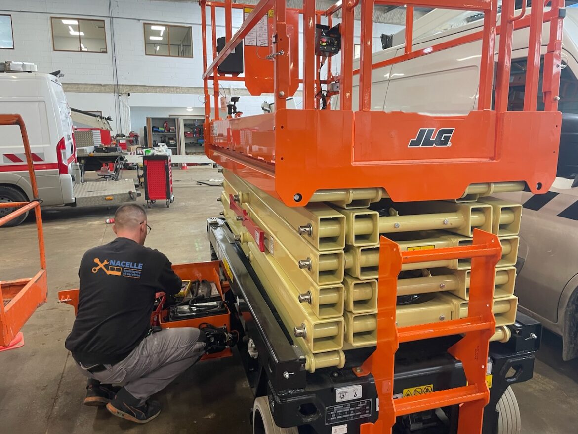 JLG and Nacelle Assistance et Services: two years of fruitful partnership