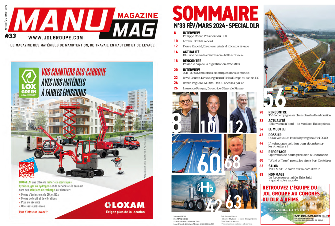 Discover the latest issue of Manumag N°33, a special edition of the DLR Congress.