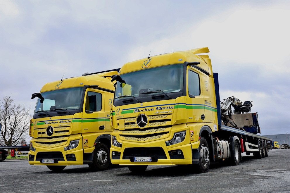 Blochon-Martin adds four new Mercedes to its fleet