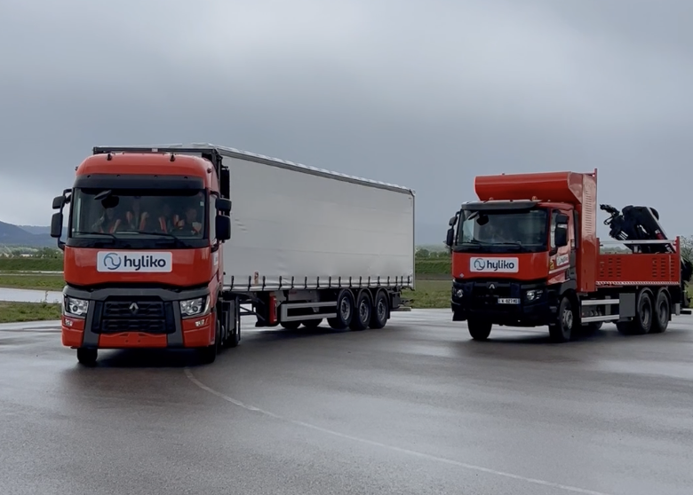 Hyliko: the first retrofitted hydrogen trucks soon on the road 