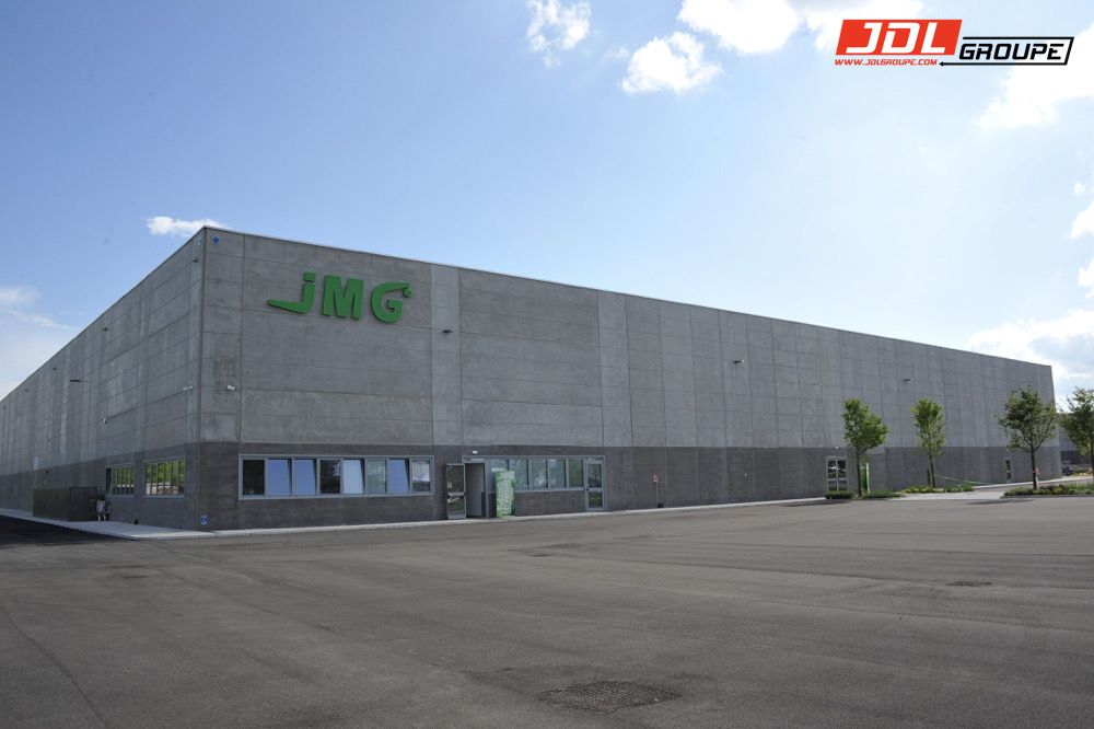 Inauguration de la nouvelle usine JMG à Sarmato en Italie