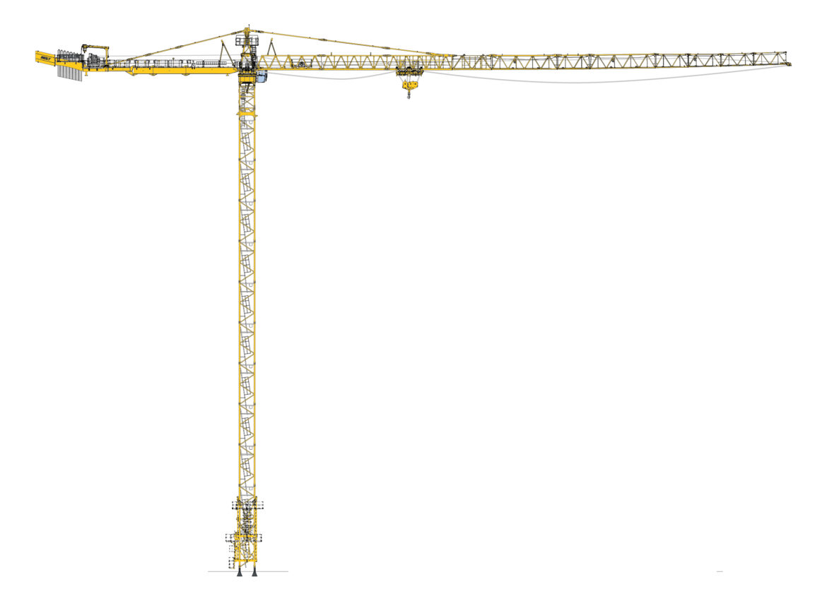 With the MDLT1109, Potain unveils Europe's most powerful tower crane 