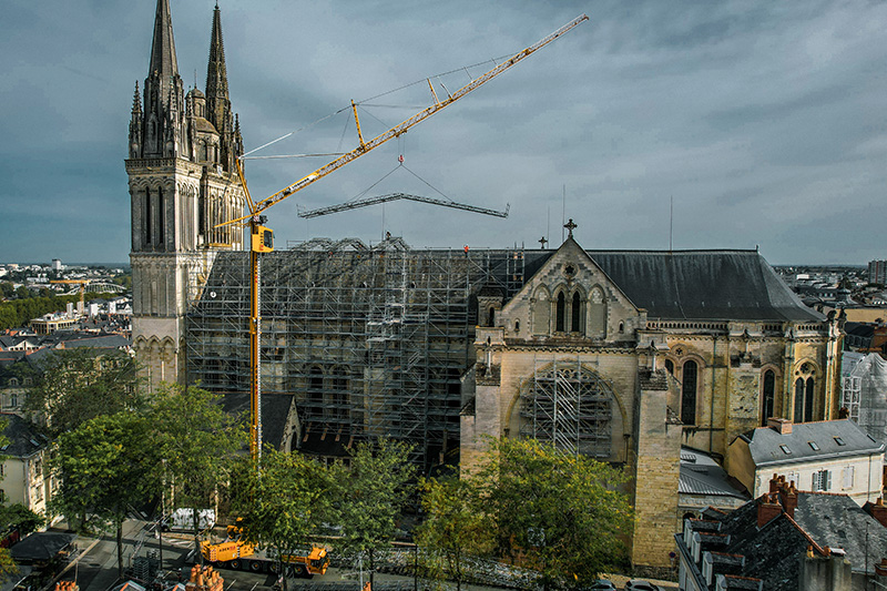 A Angers, Adekma sécurise la cathédrale 