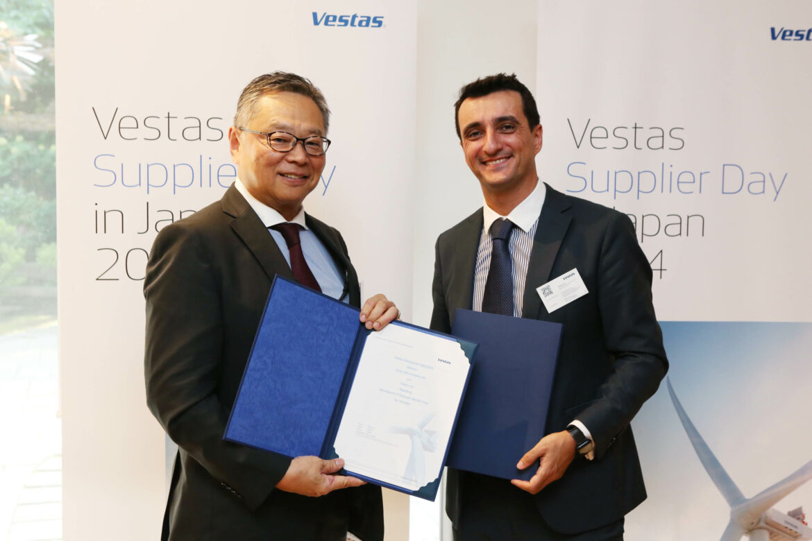 Tadano partenaire de Vestas pour les éoliennes en mer