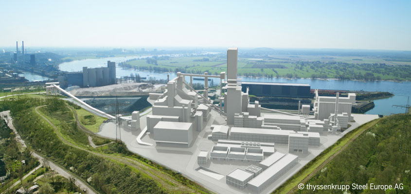 Vinci: 74 million euros of work for a hydrogen-powered steel plant