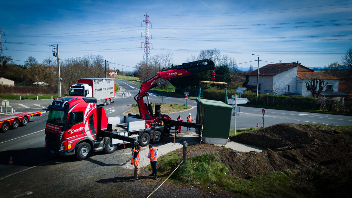 Le Groupe Capelle investit dans des grues Fassi de gros tonnages