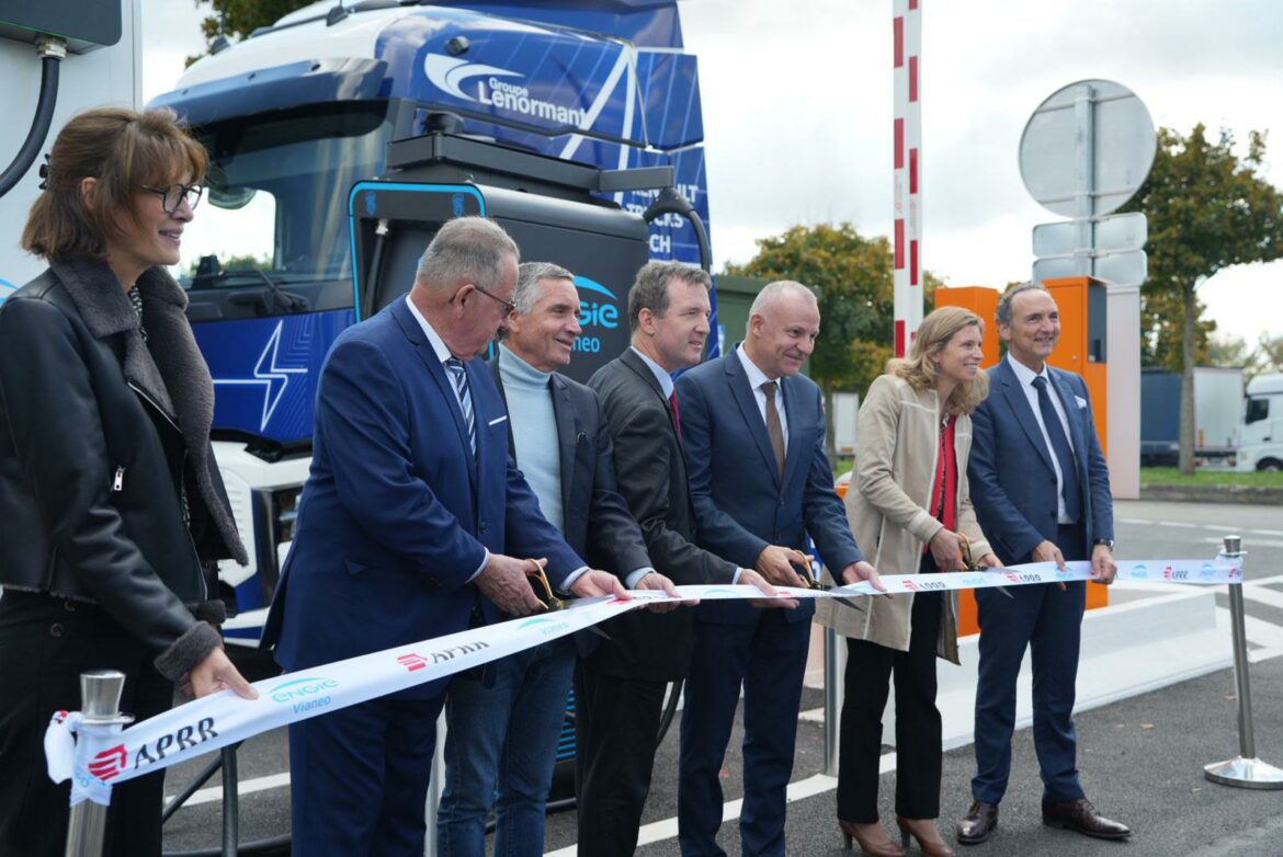 Le premier corridor de recharge ultra-rapide pour poids lourds électriques d’Europe inauguré