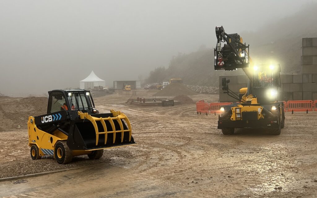 JCB téletruk et roto