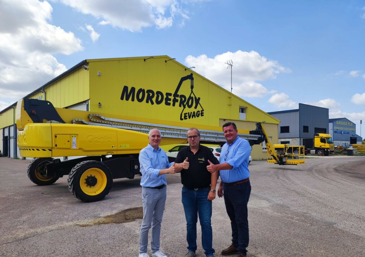 Mordefroy Levage réceptionne une nacelle de 57 m