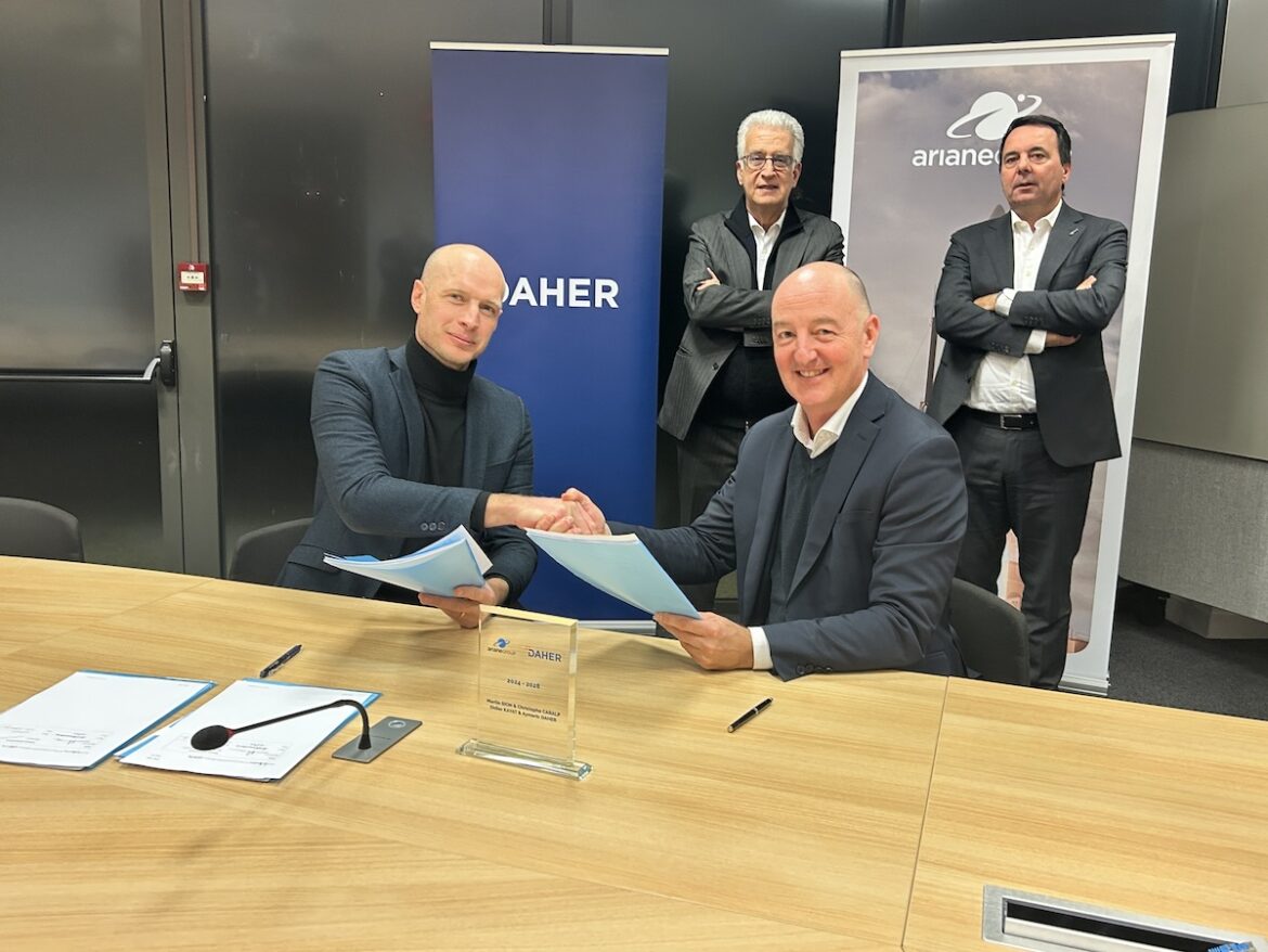 Daher, partenaire d’ArianeGroup pour la logistique