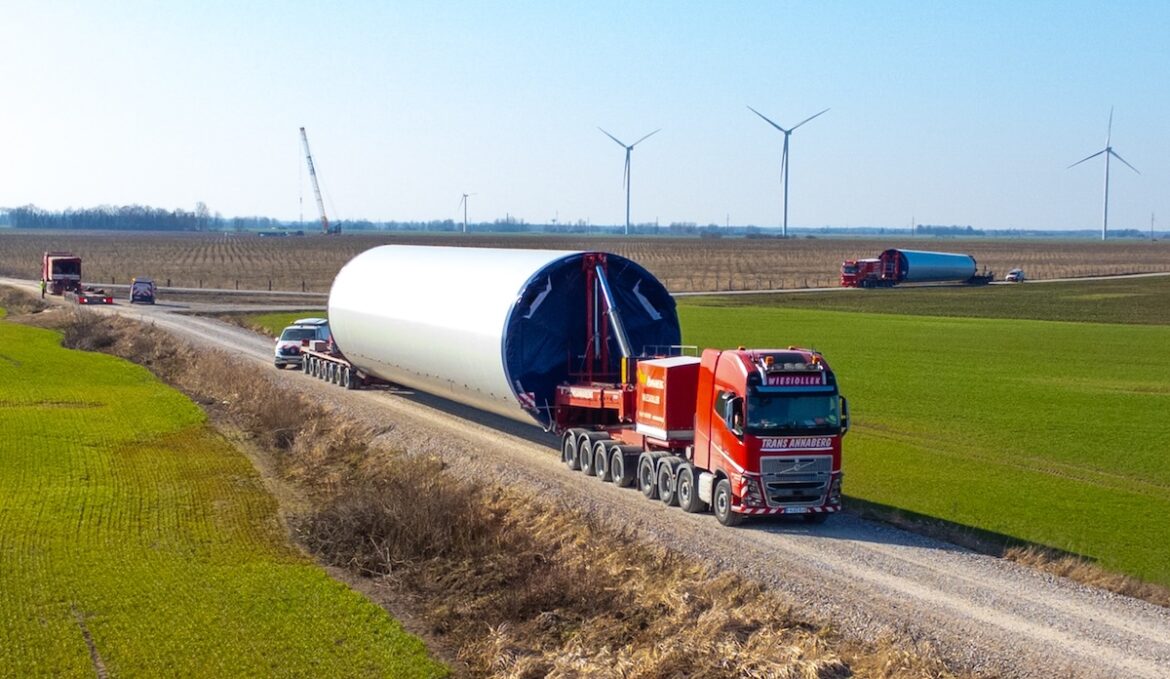 Nooteboom lance la 3e génération de son MegaWindmill pour l’éolien