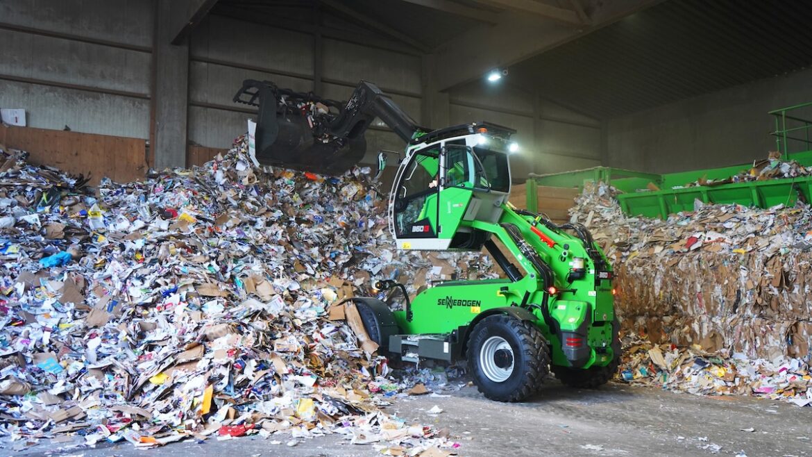 Un nouveau chargeur de 6 tonnes Sennebogen